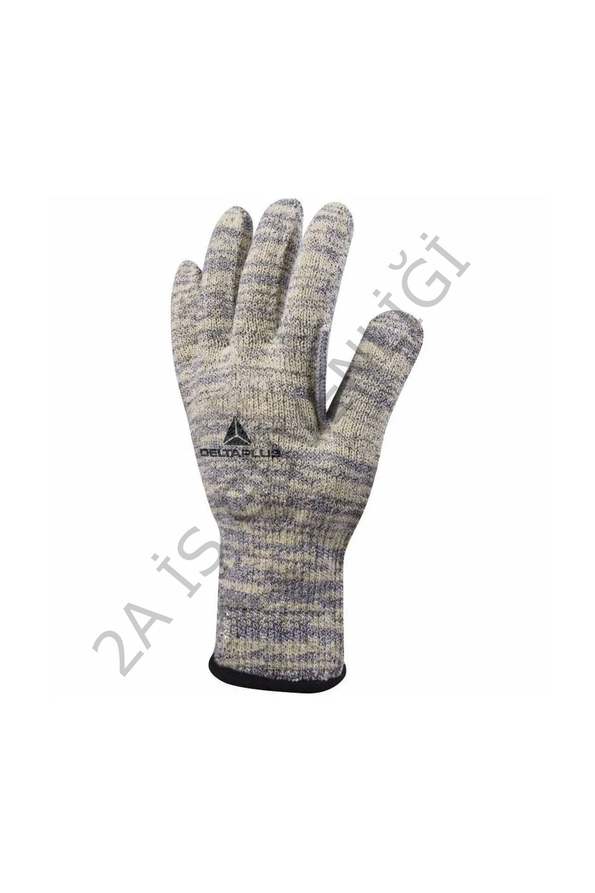 2A DELTA PLUS Vecut55 Sar/Gri Örme Eldiven