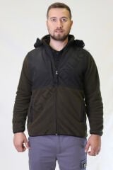Twoa Workwear Rüzgara Dayanıklı Softshell Polar Mont L - HAKİ YEŞİL