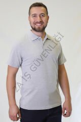 Twoa Workwear Kısa Kollu Lakost TW-1400 GRAY - 5XL