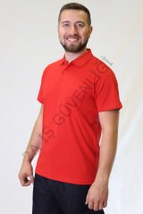 Twoa Workwear Kısa Kollu Lakost TW-1400 Kırmızı - S