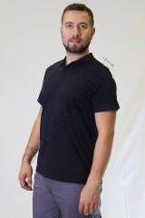 Twoa Workwear Kısa Kollu Lakost TW-1400 LAcivert - 3XL