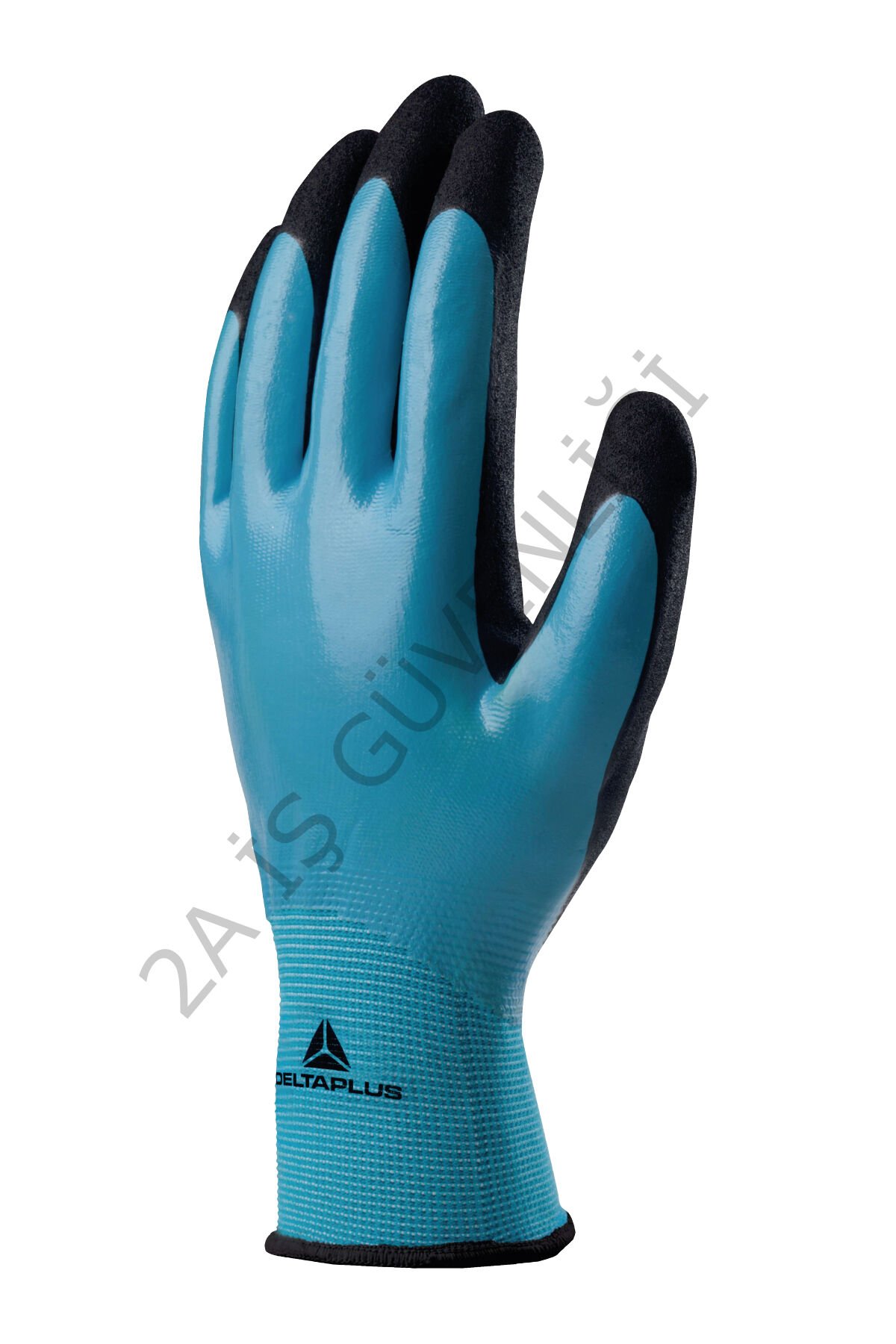 2A DELTA PLUS Vv636 Nitril Üstü Köpük Nitril Eldiven BLUE - 7