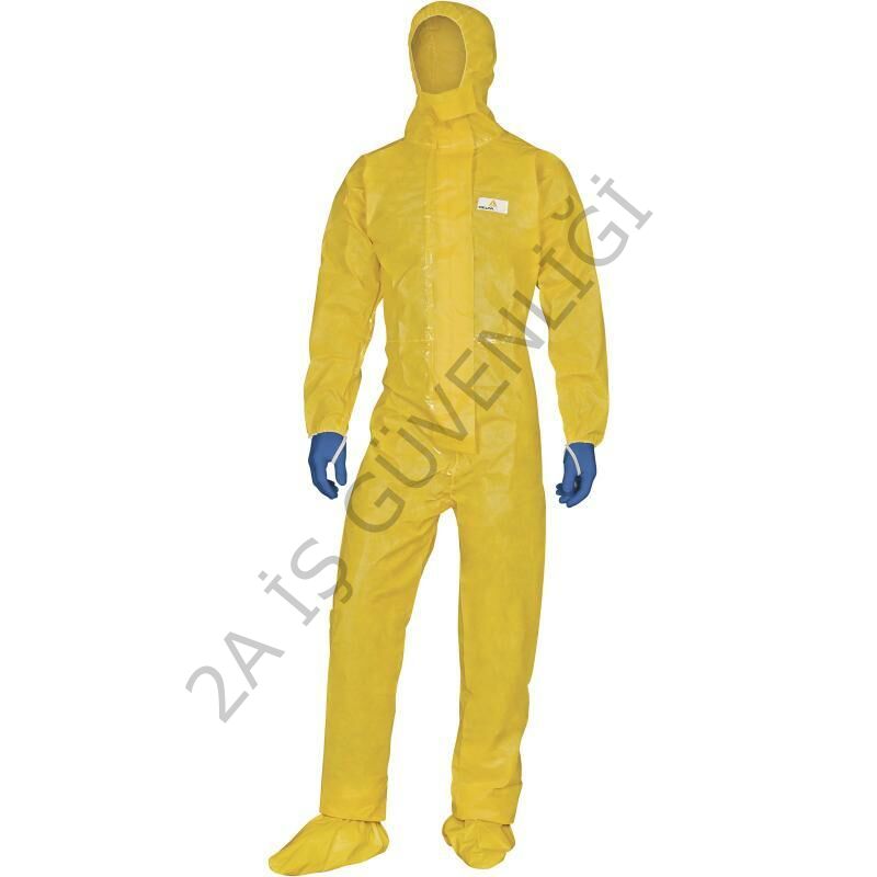 2A DELTA PLUS Dt300 Kimyasallara Karşı Tulum YELLOW - XL