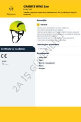 2A DELTA PLUS Granite Wınd Baret ORANGE - STANDART