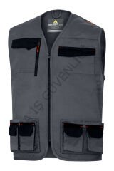 2A DELTA PLUS M2gi2 Mach Yelek GRİ-TURUNCU - L