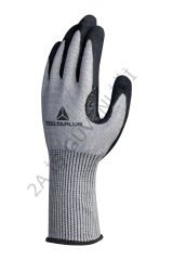 2A DELTA PLUS Vecutf01 F Kesilmez 1/4 Köpük Nitril Kaplı Parmak Arası Takviyeli  Eldiven GRAY - 10