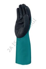 2A DELTA PLUS Vv835 Yeşil Nitril Eldiven YEŞİL - 8