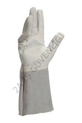 2A DELTA PLUS Tıg15k Argon Kaynakçı Eldiveni Beyaz - 10