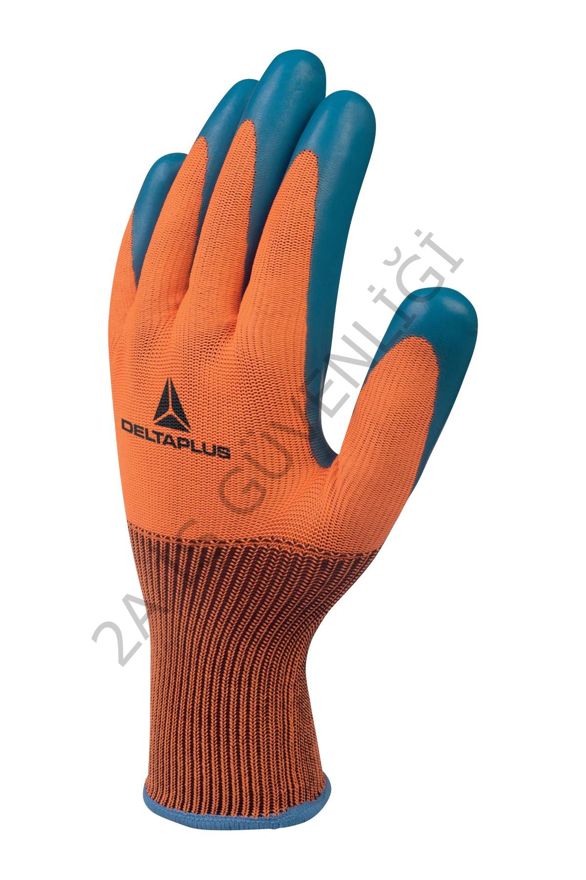 2A DELTA PLUS VE733 Eldiven TURUNCU-MAVİ - 7