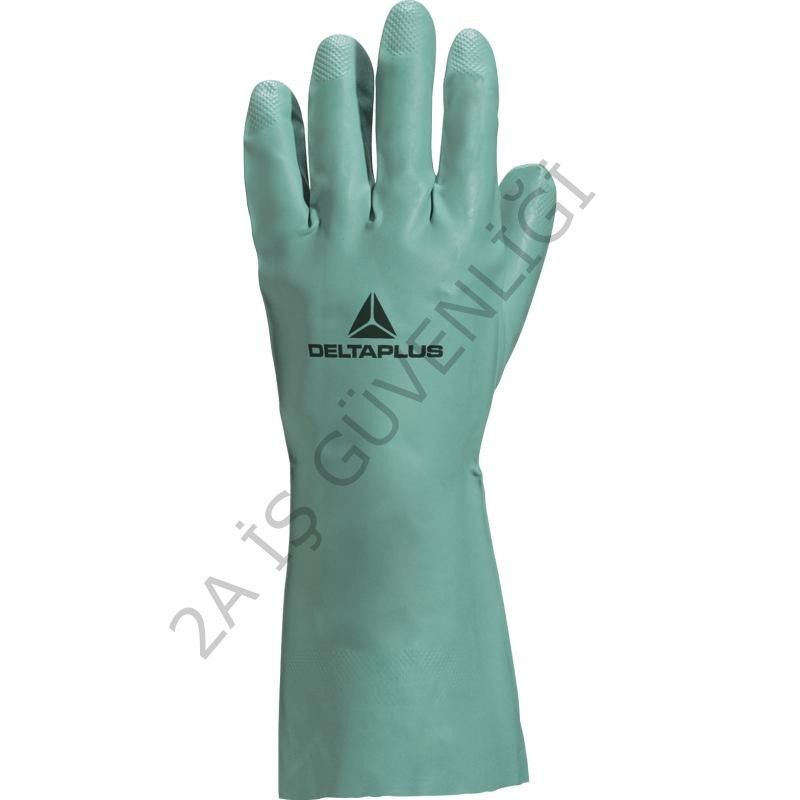 2A DELTA PLUS Nitrex VE802 Ajkl Kimyasal Eldiven YEŞİL - 9-10