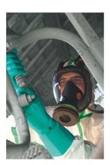 2A DELTA PLUS Nitrex VE802 Ajkl Kimyasal Eldiven YEŞİL - 9-10