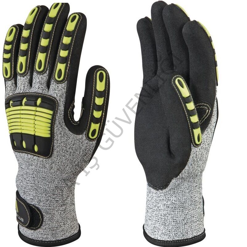 2A DELTA PLUS Vv910 Titreşim Eldiveni GRAY - 9