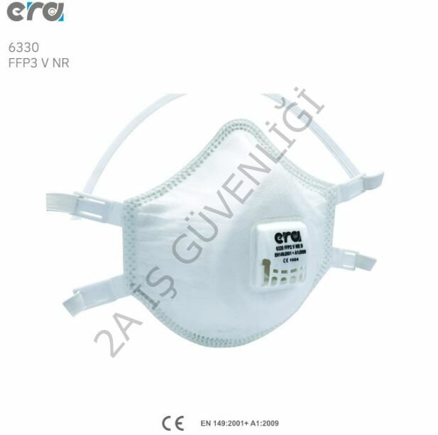 Era 6330 Ffp3 Ventilli Konik Maske 10'lu Paket