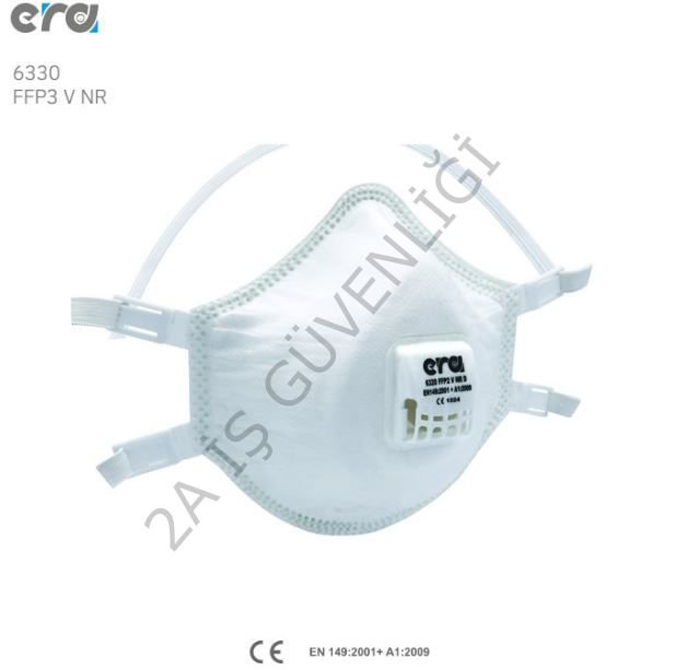 Era 6330 Ffp3 Ventilli Konik Maske 10'lu Paket STANDART - STANDART