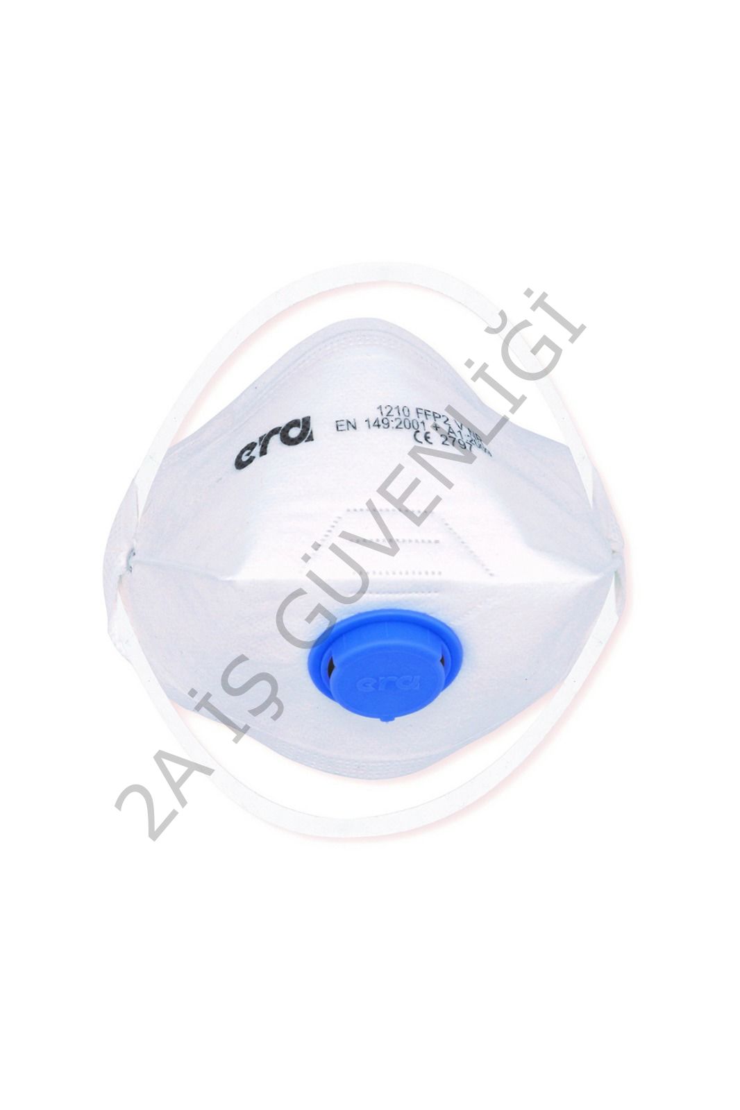 Era 1210 Ffp2 Ventilli Toz Maskesi 25'li Paket Beyaz - STANDART