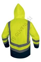 2A DELTA PLUS Optimum Parka 5+1 SARIYA LACİVERT - S