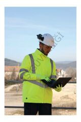 2A DELTA PLUS Optimum Parka 5+1 SARIYA LACİVERT - S