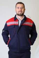 Twoa Workwear 7x7 Kışlık Mont Pantolon Takımı İçi Polarlı Kolları Kapitoneli (Mont + Pantolon)