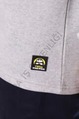 Twoa Workwear Sıfır Yaka Sweatshirt TW-2360 GRAY - M