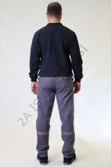 Twoa Workwear 7x Kışlık Teknik Pantolon TW-2100 GRAY - 3XL