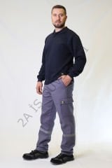 Twoa Workwear 7x Kışlık Teknik Pantolon TW-2100 GRAY - S