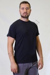 Twoa Workwear Sıfır Yaka Kısa Kollu T-Shirt LAcivert - S