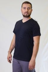 Twoa Workwear V Yaka Suprem Kısa Kollu T-Shirt