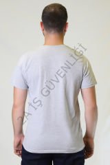 Twoa Workwear V Yaka Suprem Kısa Kollu T-Shirt GRAY - L