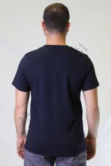 Twoa Workwear V Yaka Suprem Kısa Kollu T-Shirt LAcivert - L