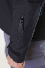 Twoa Workwear Rüzgar ve Su Geçirmez Softshell Outdoor Mont TW-2459 Siyah - 2XL