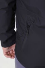 Twoa Workwear Rüzgar ve Su Geçirmez Softshell Outdoor Mont TW-2459 Siyah - 4XL