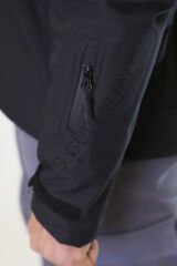 Twoa Workwear Rüzgar ve Su Geçirmez Softshell Outdoor Mont TW-2459 Siyah - XL