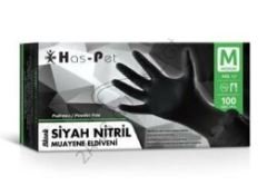 HASPET SİYAH NİTRİL ELDİVEN
