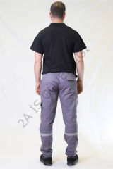 Twoa Workwear 16X12 Teknik Pantolon TW-1100 GRAY - 4XL