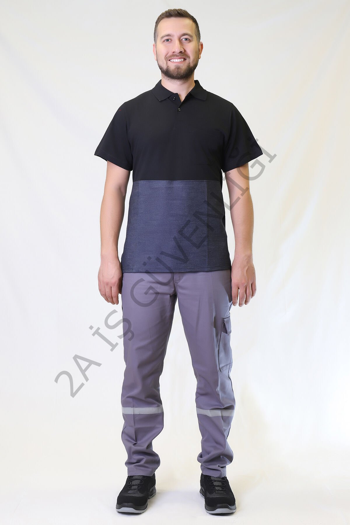 Twoa Workwear 16X12 Teknik Pantolon TW-1100 GRAY - M