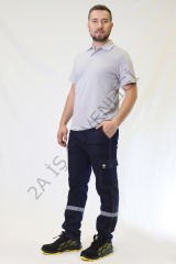 Twoa Workwear Jean Teknik Kot Pantolon TW-2650 LAcivert - 6XL