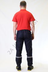 Twoa Workwear Likralı Jean Teknik Kot Pantolon TW-1120 TWOA LAcivert - 4XL