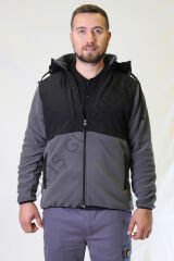 Twoa Workwear Rüzgara Dayanıklı Softshell Polar Mont GRAY - M